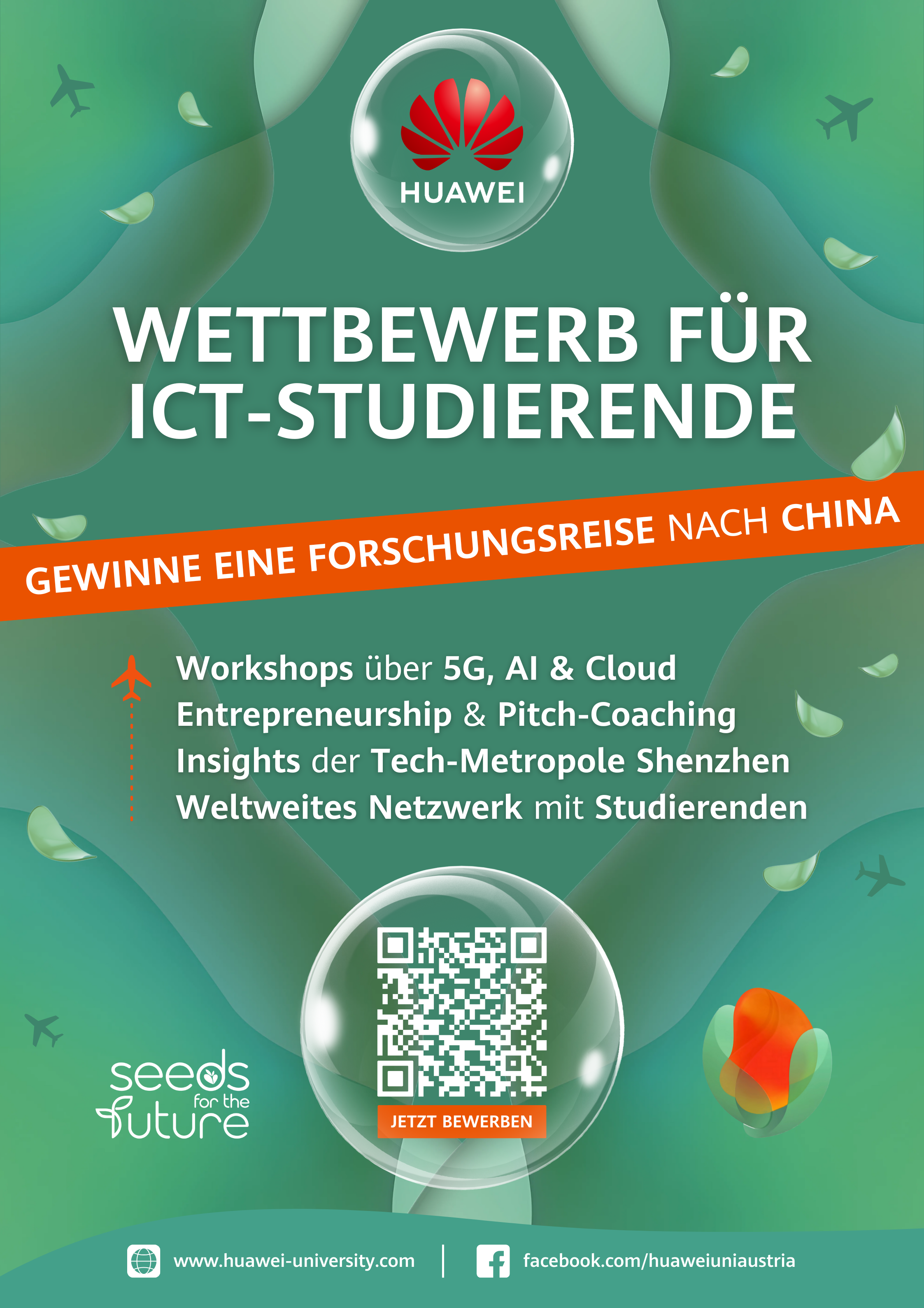 Werbesujet für das "Seeds for the Future"-Programm